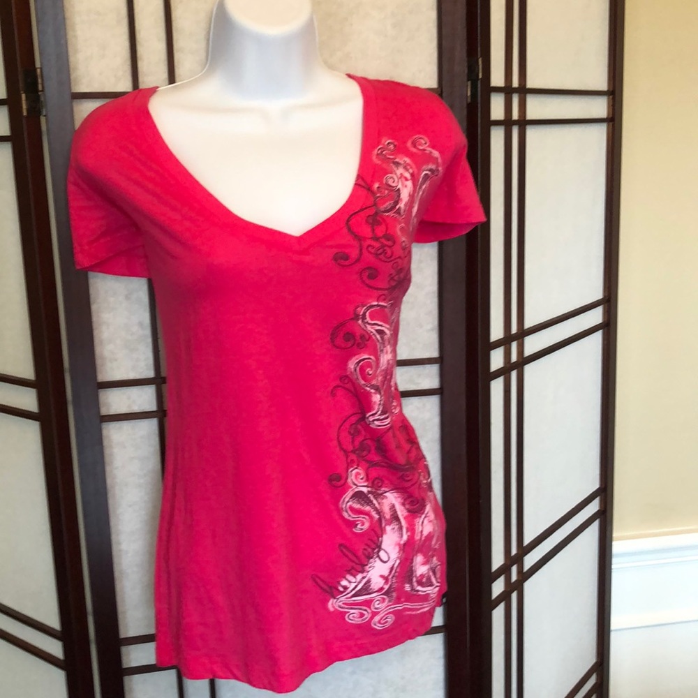 NWT Hurley pink top